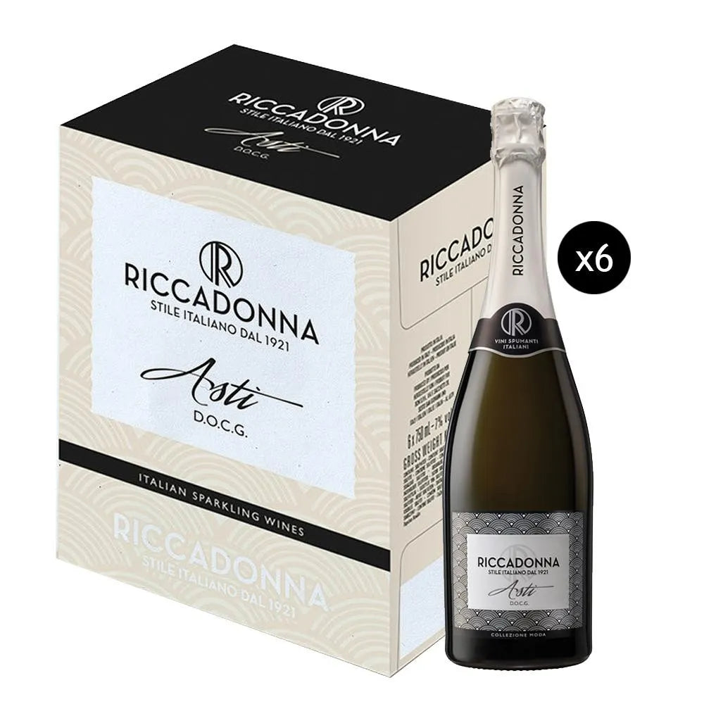 PACK ESPUMANTE 6X RICCADONNA ASTI 750CC