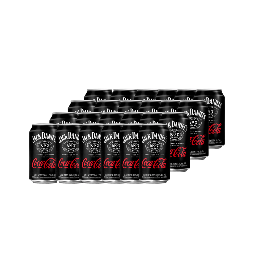 JACK & COKE ORIGINAL LATA 350CC (24 UNIDADES)
