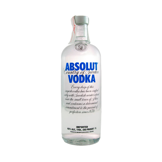 VODKA ABSOLUT BLUE 1L - Bar Abierto