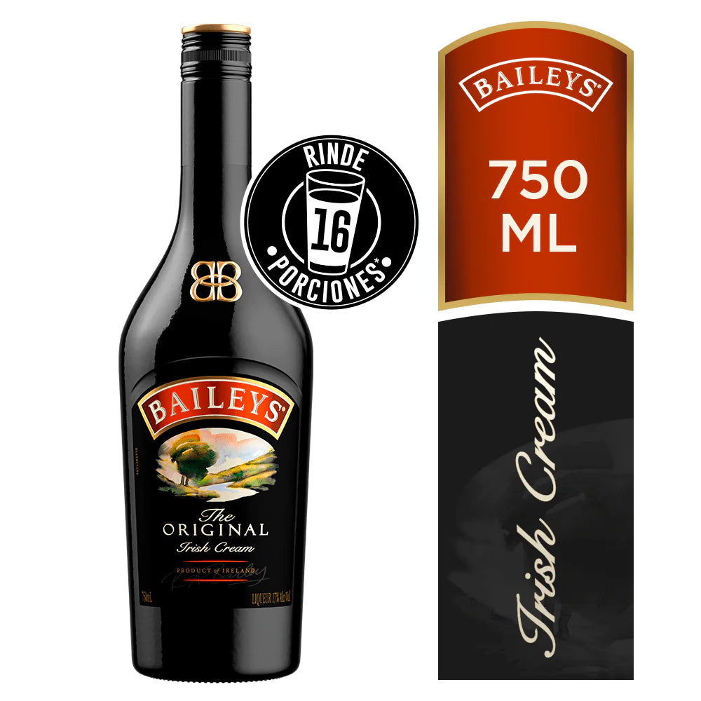 LICOR CREMA DE WHISKY IRLANDESA BAILEYS 750CC - Bar Abierto