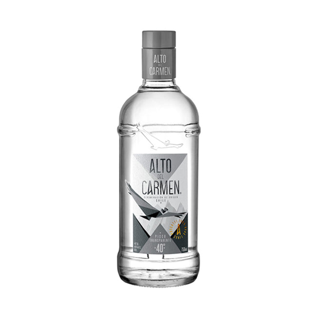 PISCO ALTO DEL CARMEN 40º TRANSPARENTE 750CC - Bar Abierto