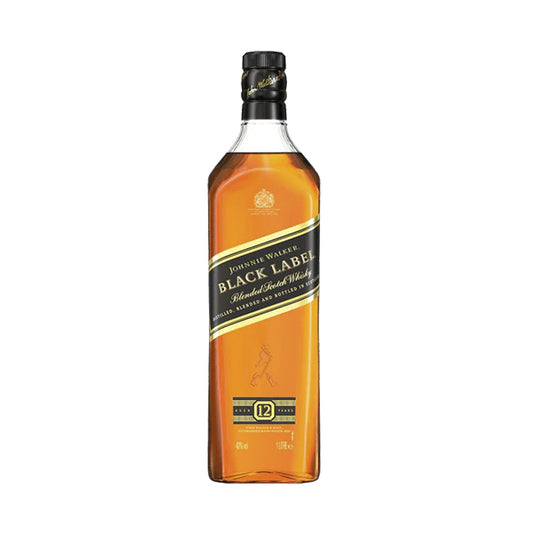 WHISKY JOHNNIE WALKER BLACK LABEL 1L - Bar Abierto
