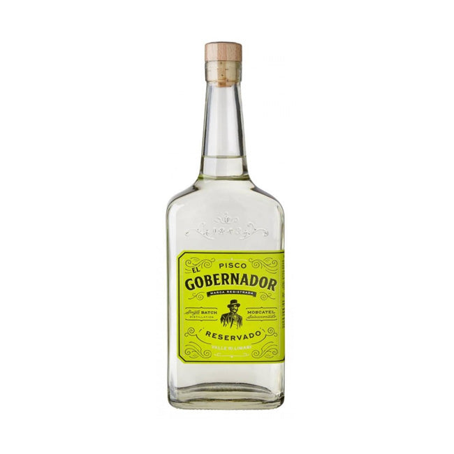 PISCO GOBERNADOR 40° 750CC - Bar Abierto