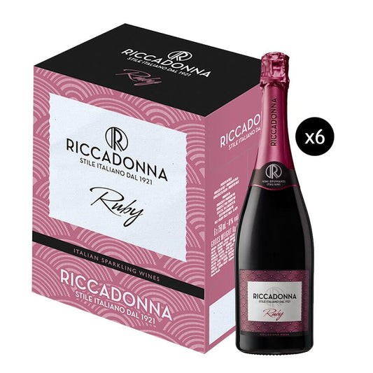 PACK ESPUMANTE 6X RICCADONNA RUBY 750CC