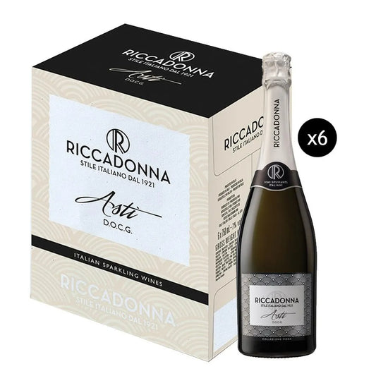 PACK ESPUMANTE 6X RICCADONNA ASTI 750CC