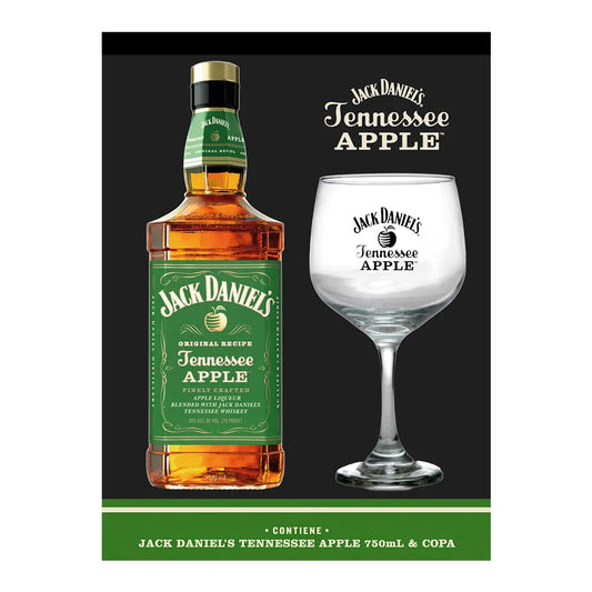 PACK JACK DANIEL'S 750 APPLE + COPA