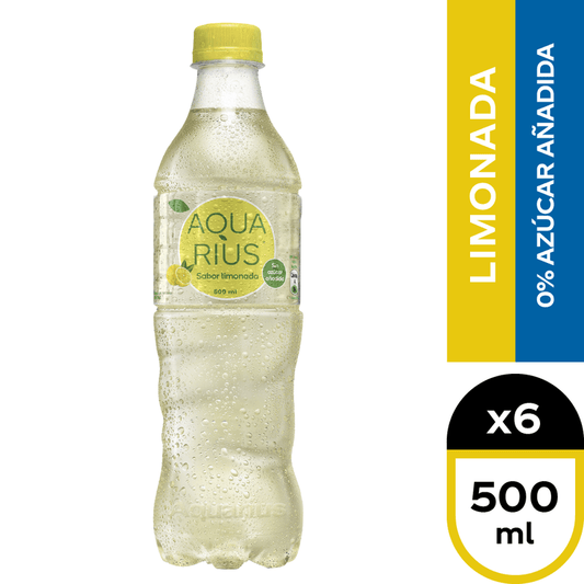 Aquarius Limonada Botella PET Desechable 1.6 Ltr - Bar Abierto