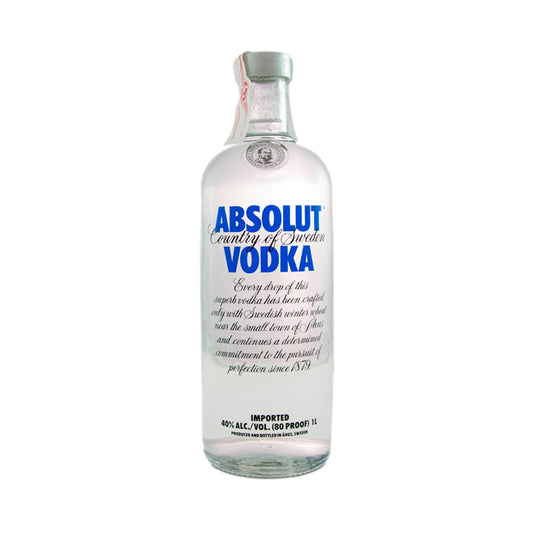 VODKA ABSOLUT BLUE 1L - Bar Abierto