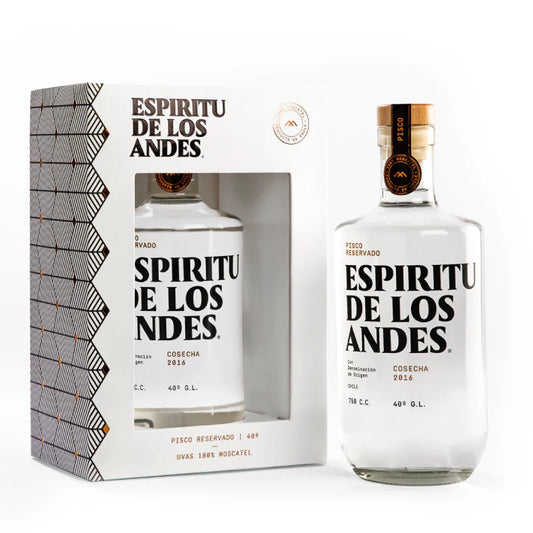 PISCO ESPÍRITU DE LOS ANDES 750CC