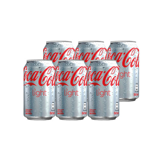 Coca-Cola Light Lata 350 ml x6