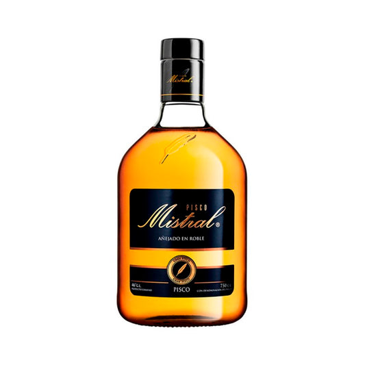 PISCO MISTRAL AÑEJADO 46º 750CC - Bar Abierto