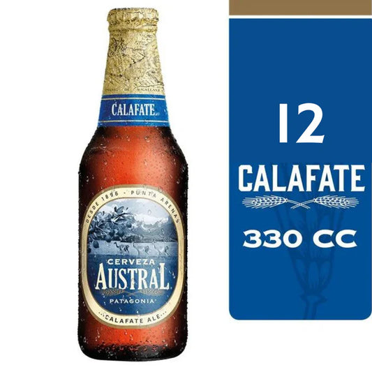 CERVEZA AUSTRAL CALAFATE 330CC (12 UNIDADES)